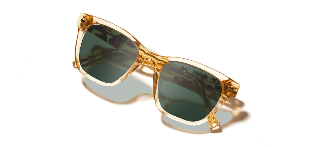 Butter*Mushroom*G15  + Butter*Mushroom*G15 Polarized | Shwood Ankeny Acetate Sunglasses Butter