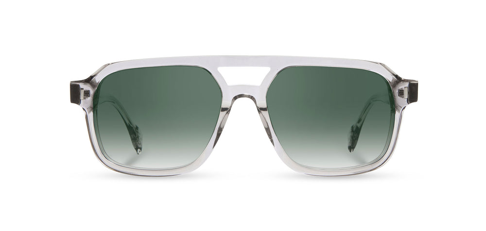 Ice Water*Moss*G15 Fade + Ice Water*Moss*G15 Fade Polarized | Shwood Auburn Acetate Sunglasses Ice Water