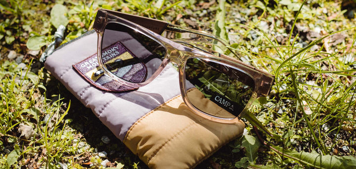 Dusk*Walnut*Basic Polarized Grey + Dusk*Walnut*HD Plus Polarized Grey + Dusk*Engraved Walnut*Basic Polarized Grey + Dusk*Engraved Walnut*HD Plus Polarized Grey | CAMP Cliff Great Smokey Mountains Sunglasses