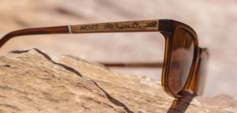 Clay*Engraved Walnut*Basic Polarized Brown + Clay*Engraved Walnut*HD Plus Polarized Brown | CAMP Crag Clay Sunglasses