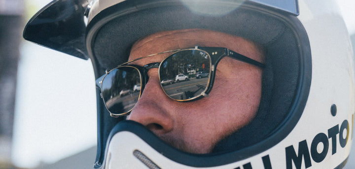 Black and Brazed Steel*Grey Polarized | Shwood Kennedy Iron and Resin Glasses