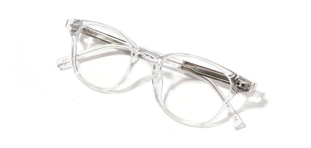 Crystal*Elm Burl*frames only | Shwood Douglas Acetate RX Eyeglasses Crystal