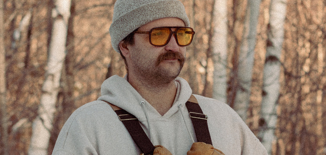 Moss*Walnut*Basic Polarized Yellow + Moss*Walnut*HD Plus Polarized Yellow + Moss*Walnut*RX | CAMP Glacier Matte Moss Walnut Sunglasses