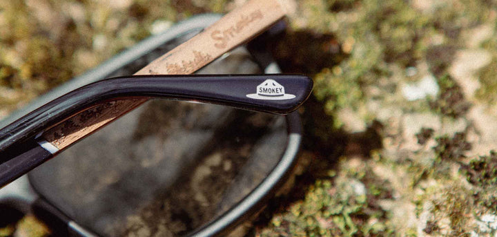 Matte Black*Walnut*HD Plus Polarized Grey | CAMP Glacier Matte Black Sunglasses
