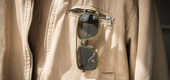 Pine*Walnut*G15 + Pine*Walnut*G15 Polarized | Shwood Grant Acetate Sunglasses Pine