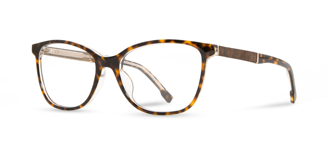 Brindle*Elm Burl*frames only | Shwood Halsey Acetate RX Eyeglasses Brindle