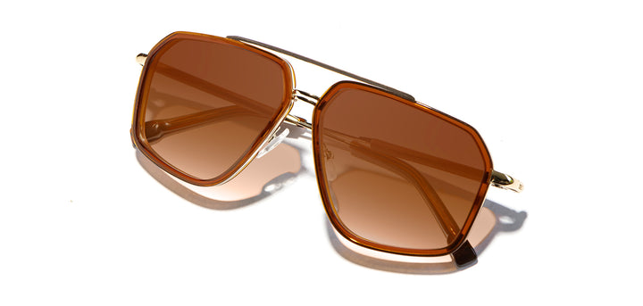 Rust*Mahogany*Brown Fade + Rust*Mahogany*Brown Fade Polarized | Shwood Keizer Acetate Sunglasses Rust