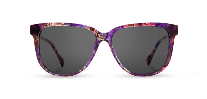 Amethyst*Amethyst*Grey + Amethyst*Amethyst*Grey Polarized | Shwood Mckenzie Acetate Sunglasses Amethyst