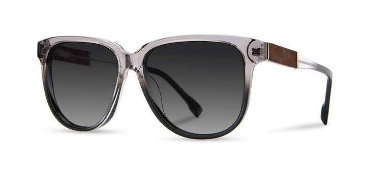 Moonlight*Elm Burl*Grey Fade + Moonlight*Elm Burl*Grey Fade Polarized | Shwood Mckenzie Acetate Sunglasses Moonlight