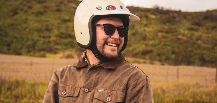 Black and Brazed Steel*Grey Polarized | Shwood Kennedy Iron and Resin Glasses