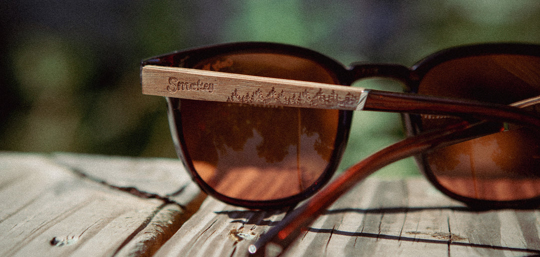 Clay*Walnut*Basic Polarized Amber + Clay*Walnut*HD Plus Polarized Amber | CAMP Topo Clay Sunglasses