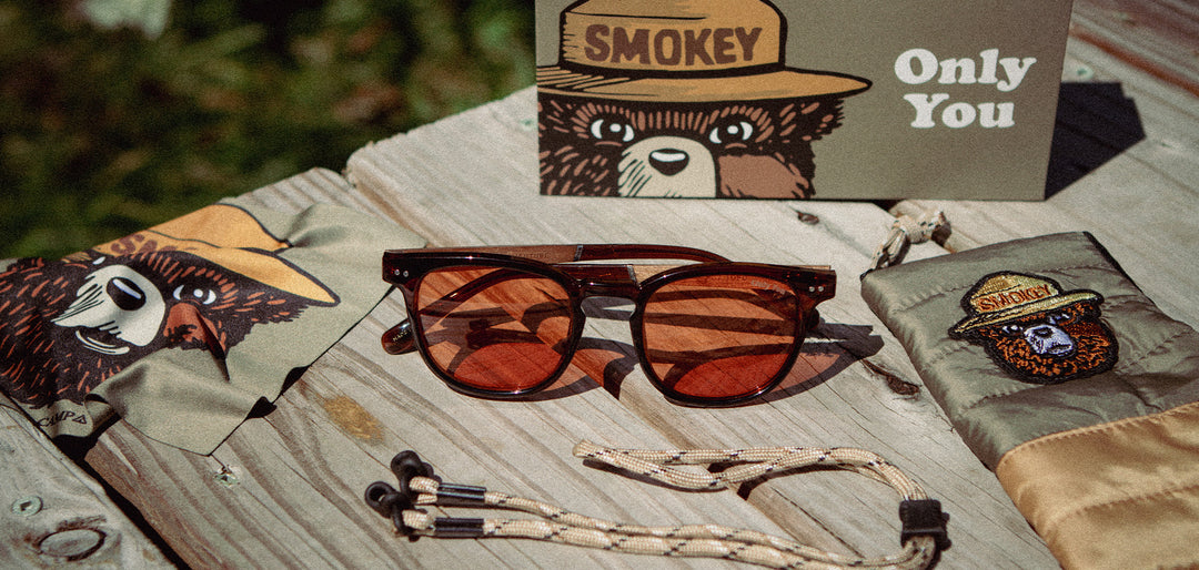 Clay*Walnut*Basic Polarized Amber + Clay*Walnut*HD Plus Polarized Amber | CAMP Topo Clay Sunglasses