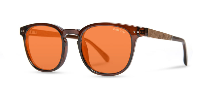 Clay*Walnut*Basic Polarized Amber + Clay*Walnut*HD Plus Polarized Amber | CAMP Topo Clay Sunglasses