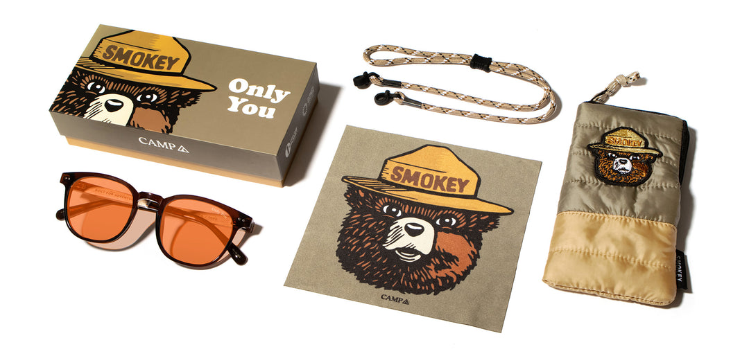 Clay*Walnut*Basic Polarized Amber + Clay*Walnut*HD Plus Polarized Amber | CAMP Topo Clay Sunglasses