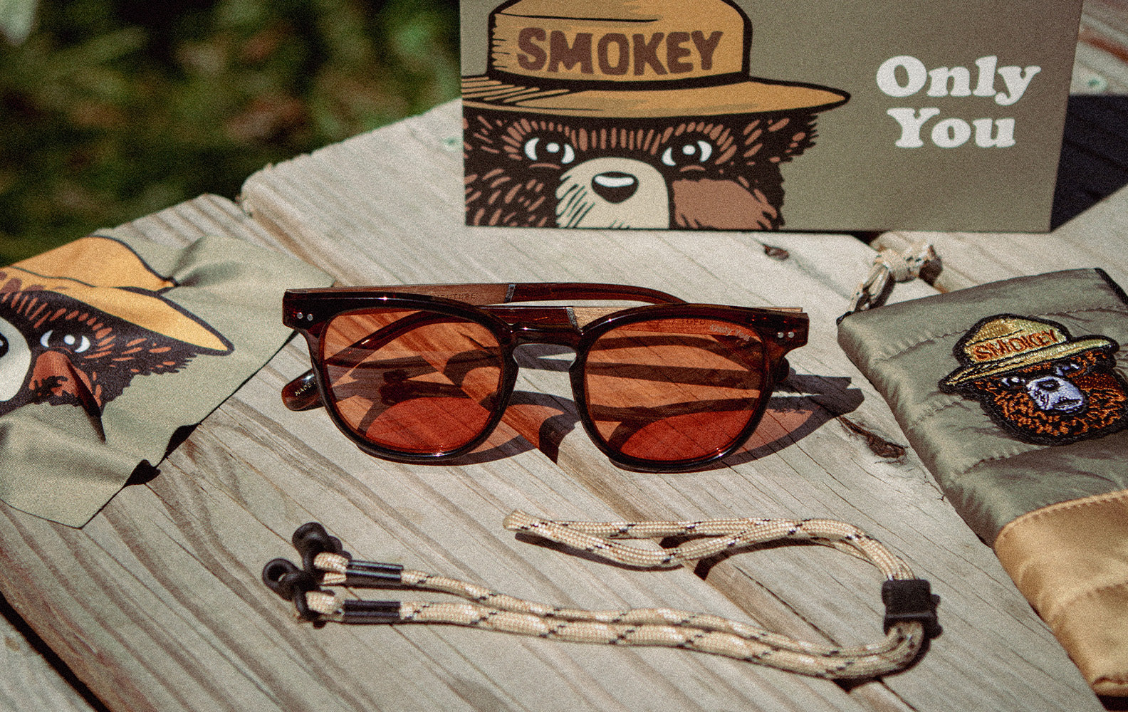 Smokey Bear eyewear CAMP sunglasses