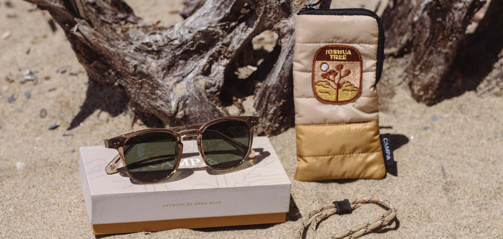 Desert*Engraved Walnut*Basic Polarized G15 + Desert*Engraved Walnut*HD Plus Polarized G15 + Desert*Walnut*Basic Polarized G15 + Desert*Walnut*HD Plus Polarized G15 | CAMP Topo Desert Sunglasses
