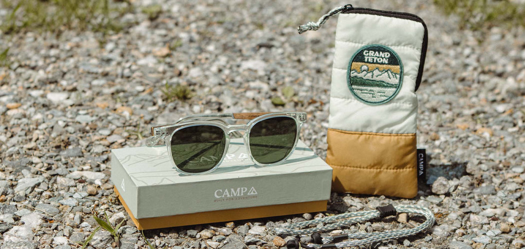 Mist*Walnut*Basic Polarized G15 + Mist*Walnut*HD Plus Polarized G15 + Mist*Engraved Walnut*Basic Polarized G15 + Mist*Engraved Walnut*HD Plus Polarized G15 | CAMP Topo Grand Teton Sunglasses