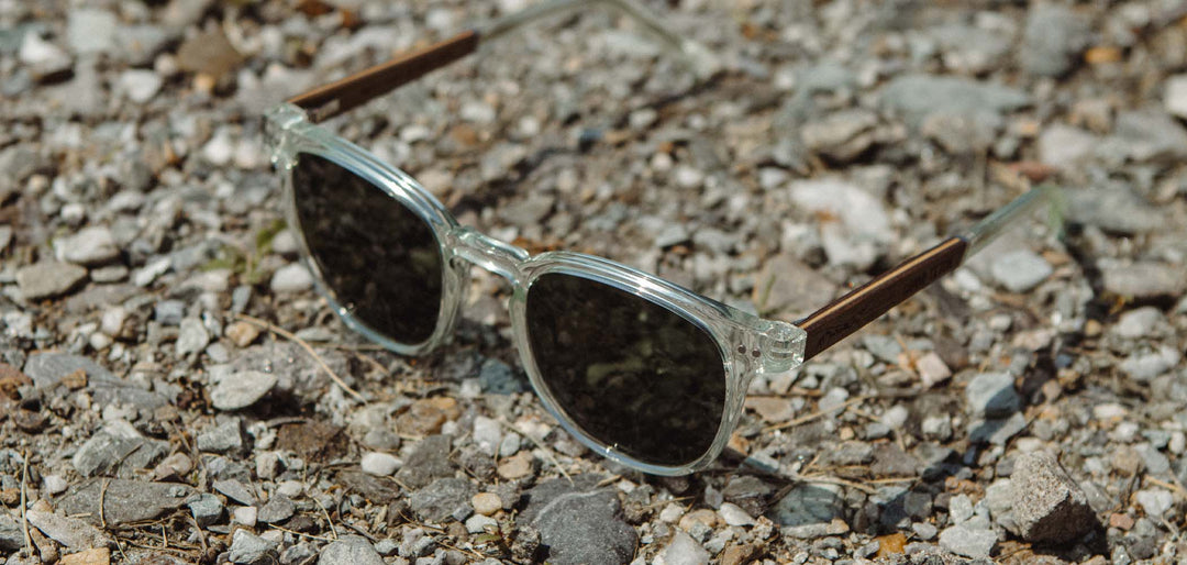Mist*Engraved Walnut*Basic Polarized G15 + Mist*Engraved Walnut*HD Plus Polarized G15 | CAMP Topo Grand Teton Sunglasses