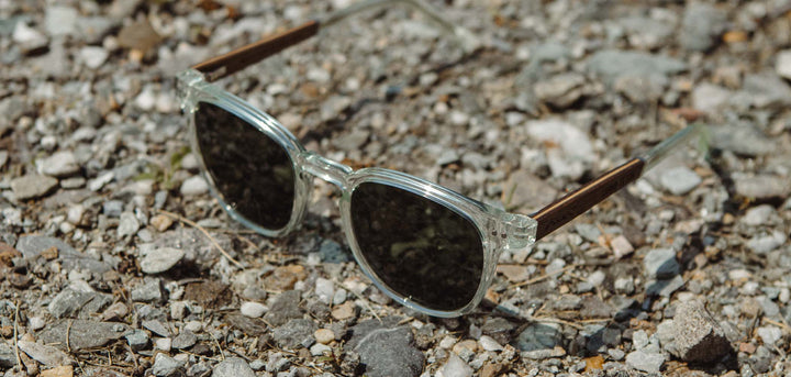 Mist*Engraved Walnut*Basic Polarized G15 + Mist*Engraved Walnut*HD Plus Polarized G15 | CAMP Topo Grand Teton Sunglasses