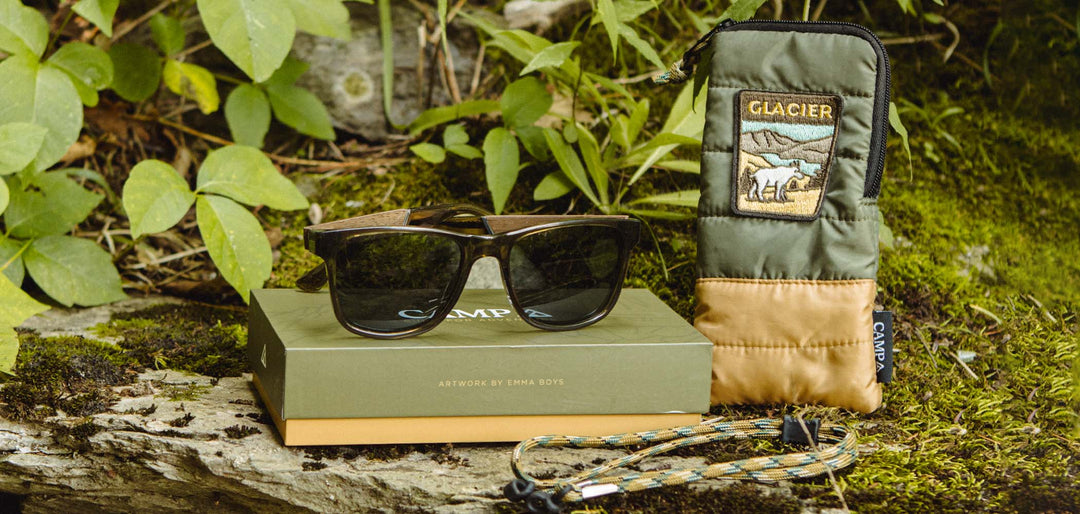 Moss*Engraved Walnut*Basic Polarized Grey + Moss*Engraved Walnut*HD Plus Polarized Grey + Moss*Walnut*Basic Polarized Grey + Moss*Walnut*HD Plus Polarized Grey | CAMP Trail Moss Sunglasses