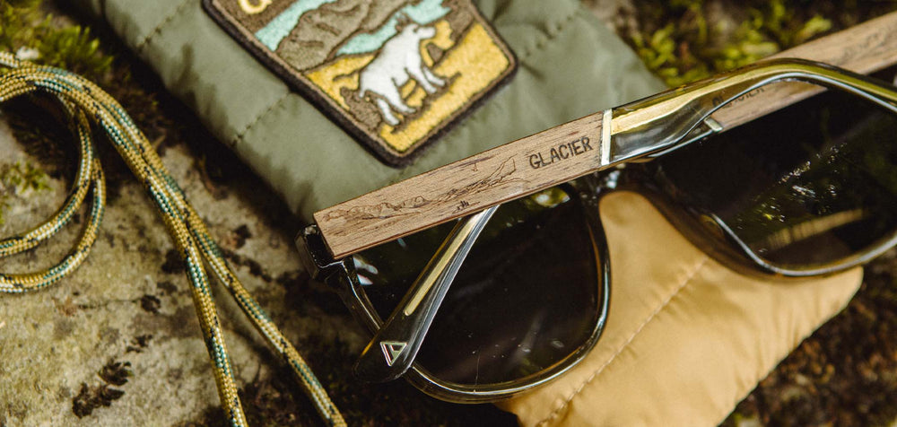 Moss*Engraved Walnut*Basic Polarized Grey + Moss*Engraved Walnut*HD Plus Polarized Grey + Moss*Walnut*Basic Polarized Grey + Moss*Walnut*HD Plus Polarized Grey | CAMP Trail Moss Sunglasses