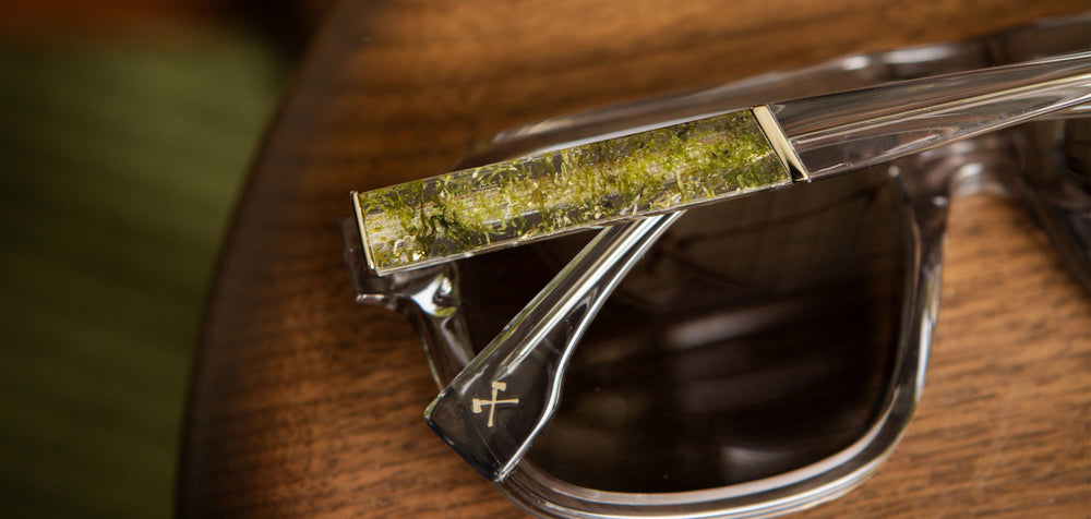 Ice Water*Moss*G15 Fade + Ice Water*Moss*G15 Fade Polarized | Shwood Auburn Acetate Sunglasses Ice Water
