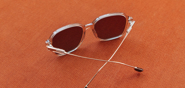 Champagne*G15 + Champagne*G15 Polarized | Shwood Donaca Acetate Sunglasses Champagne