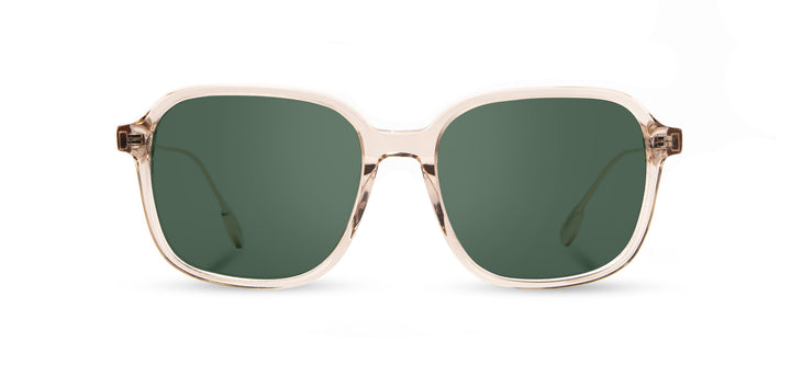Champagne*G15 + Champagne*G15 Polarized | Shwood Donaca Acetate Sunglasses Champagne
