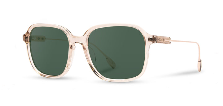 Champagne*G15 + Champagne*G15 Polarized | Shwood Donaca Acetate Sunglasses Champagne