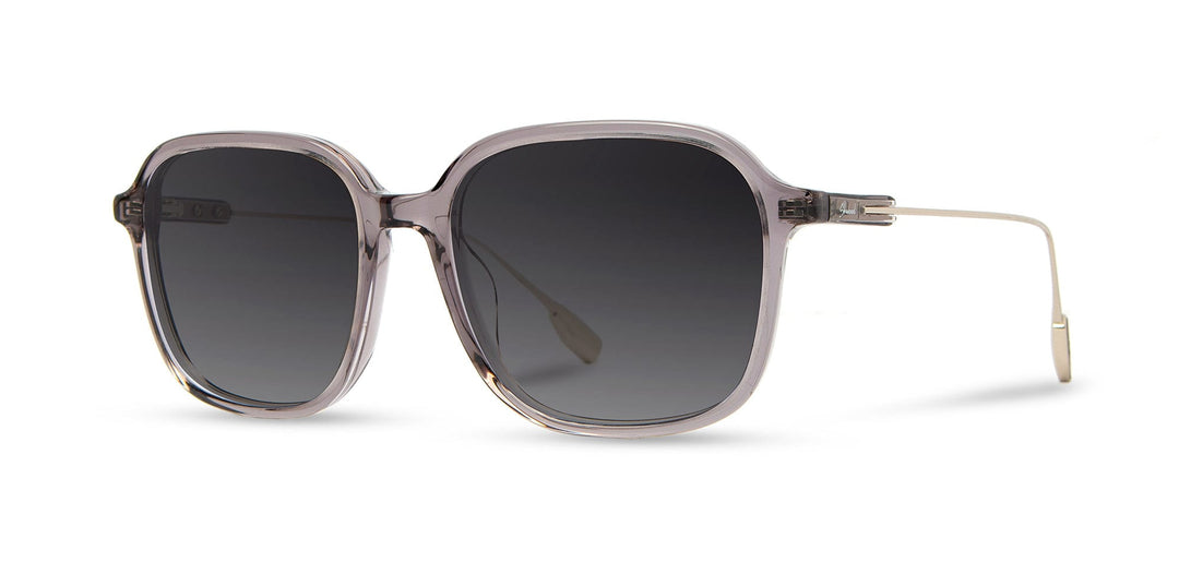 Smoke*Grey Fade + Smoke*Grey Fade Polarized | Shwood Donaca Acetate Sunglasses Smoke