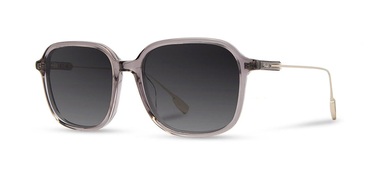 Smoke*Grey Fade + Smoke*Grey Fade Polarized | Shwood Donaca Acetate Sunglasses Smoke