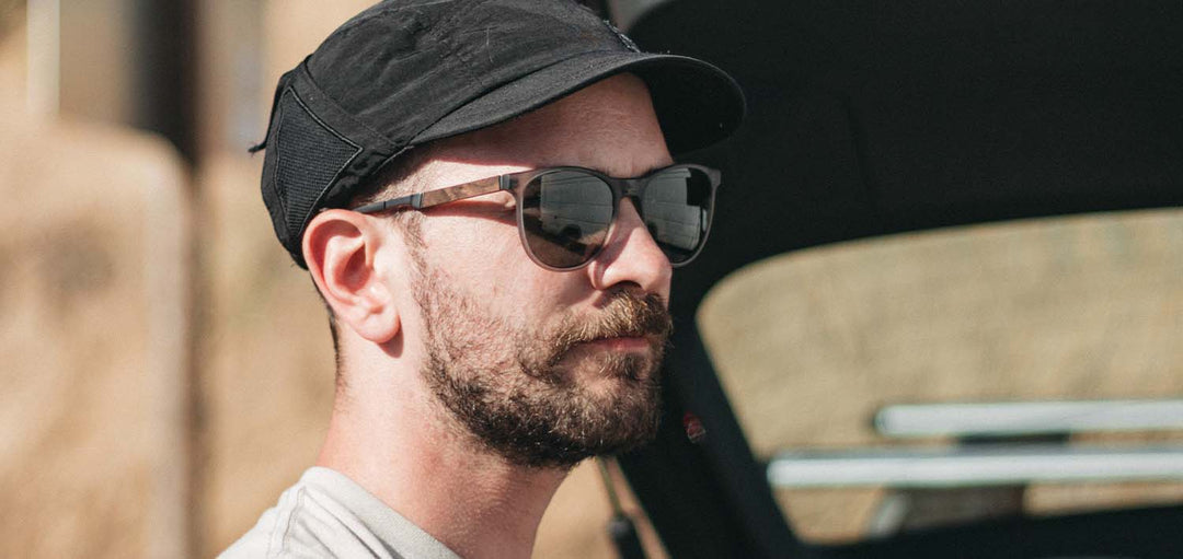 Matte Smoke*Elm Burl*Lite G15 + Matte Smoke*Elm Burl*Lite Plus Polarized G15 | Shwood Gates ACTV Sunglasses Matte Smoke