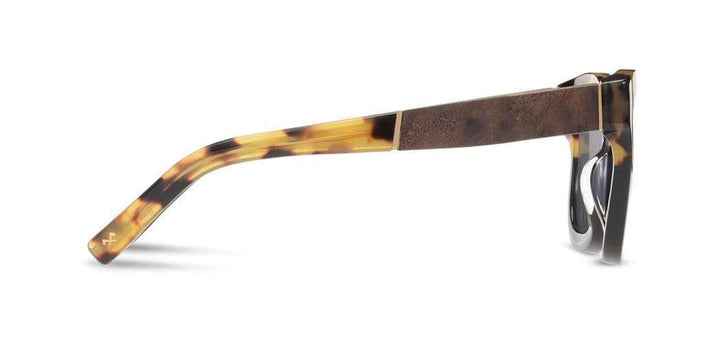 Leopard*Elm Burl*Grey + Leopard*Elm Burl*Grey Polarized | Shwood Lorane Acetate Sunglasses Leopard