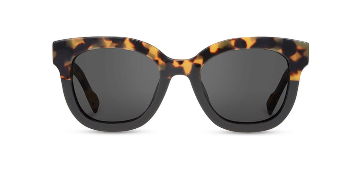 Leopard*Elm Burl*Grey + Leopard*Elm Burl*Grey Polarized | Shwood Lorane Acetate Sunglasses Leopard