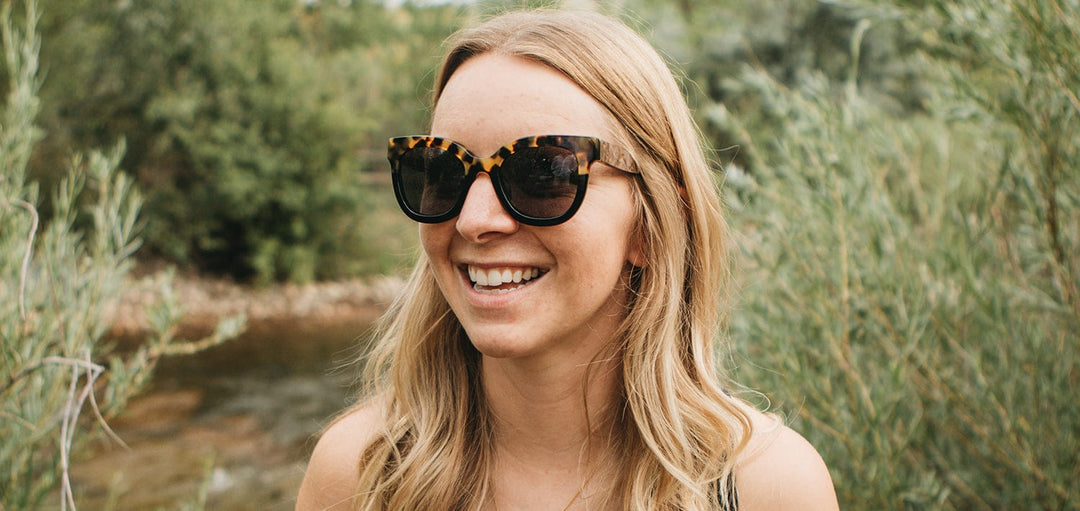 Leopard*Elm Burl*Grey + Leopard*Elm Burl*Grey Polarized | Shwood Lorane Acetate Sunglasses Leopard