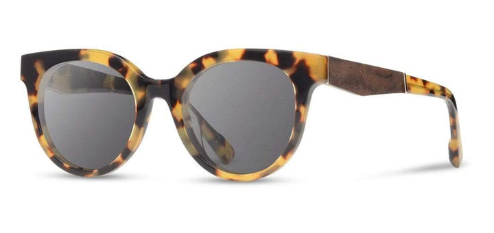 Leopard*Elm Burl*Grey + Leopard*Elm Burl*Grey Polarized | Shwood Lorane Acetate Sunglasses Leopard