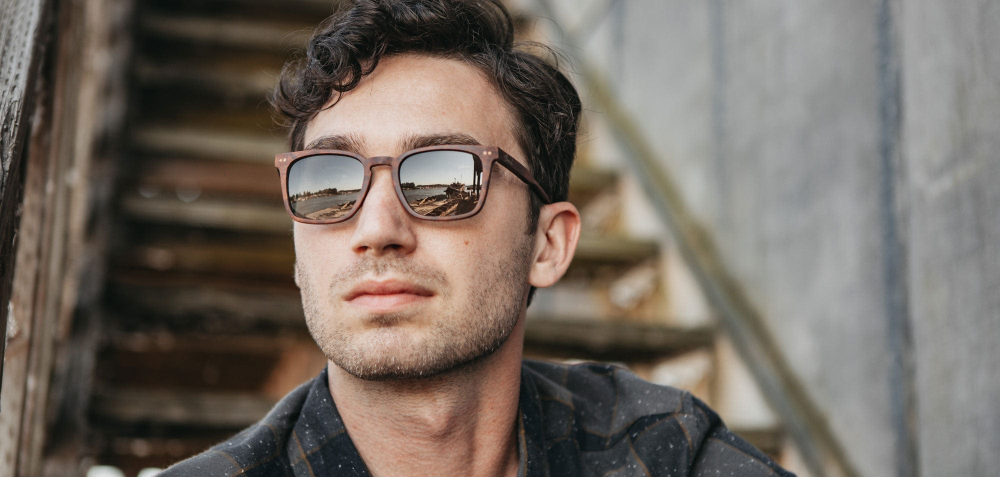 Redwood Burl*G15 + Redwood Burl*G15 Polarized | Shwood Hamilton Wood Sunglasses Redwood Burl